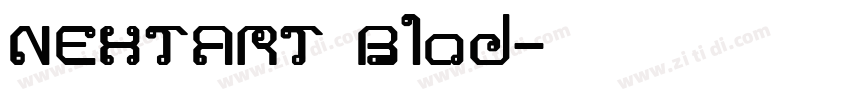 NEXTART Blod字体转换